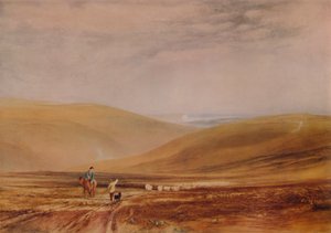Die Downs bei Beachy Head, 1844