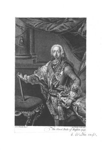 Der große Herzog von Russland, 1749, 1752 von Anthony Walker