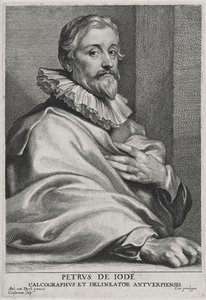 Pieter de Jode [der Ältere] von Anthony van (after) Dyck