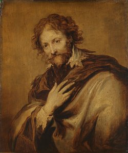 Porträt von Peter Paul Rubens (1577-1640) von Anthony van (after) Dyck