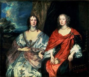 A. Dalkieth (Gräfin Morton) und Lady Kirk