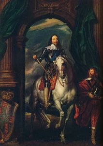 Karl I. 1600-1649 mit M de St Antoine, 1633, 1913 von Anthony van Dyck