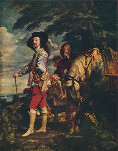 Karl I. auf der Jagd, um 1635
