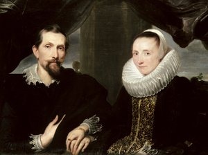 Doppelporträt des Malers Frans Snyders und seiner Frau Margaretha de Vos