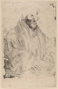 Erasmus von Rotterdam, wahrscheinlich 1626-1641 von Anthony van Dyck
