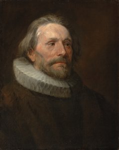 Kopfstudie eines Mannes in einer Halskrause von Anthony van Dyck
