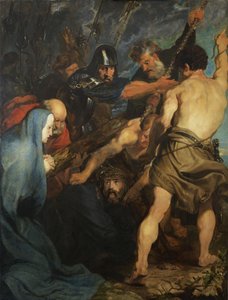 Jesus Christus trägt das Kreuz von Anthony van Dyck