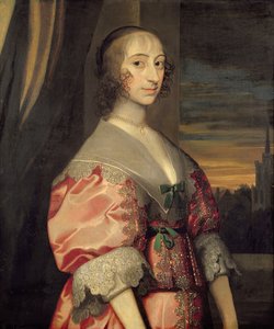 Lady Hoghton, Ehefrau des ersten Baronets, 17. Jahrhundert
