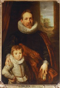 Porträt eines Vaters und seines Sohnes, auch genannt: Guillaume Richardot von Anthony van Dyck
