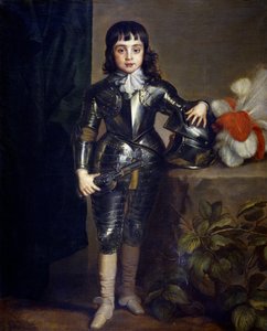 Porträt von Karl II. von England als Kind von Anthony van Dyck
