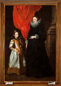Porträt von Geronima Brignole-Sale und ihrer Tochter Maria-Amelia
