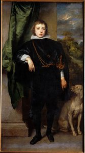 Prinz Ruprecht von der Pfalz, englischer Admiral, Sohn von Friedrich V. von Böhmen, dem "Winterkönig" des Dreißigjährigen Krieges von Anthony van Dyck