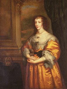 Königin Henrietta Maria, um 1633