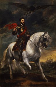 Reiterporträt von Kaiser Karl V. von Anthony van Dyck
