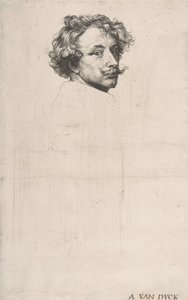 Selbstporträt, aus der Ikonographie, ca. 1640