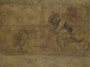Studien für "Das Martyrium des heiligen Sebastian"