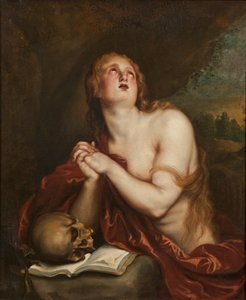 Die reuige Hl. Maria Magdalena von Anthony van Dyck