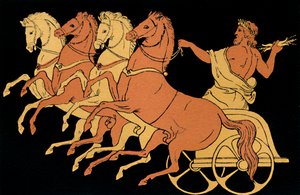 Der Wagen des Zeus, 1880 von Antique