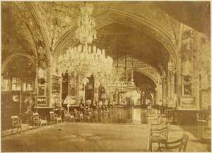 Talar-i Muzeh, auch genannt Talar-i Salam (Audienzhalle), Golestan-Palast, Teheran, 1880-90