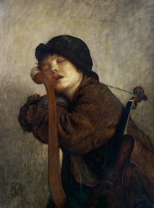 Der kleine Geiger schläft, 1883