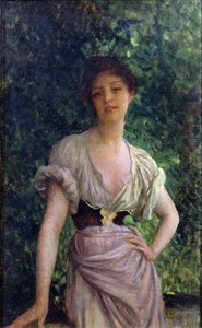 Die Wäscherin von Antoine Auguste Ernest Herbert or Hebert
