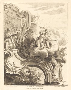 Die gekrönte Liebe von Antoine Aveline after Jean Mondon