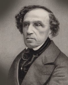 Porträt des Komponisten Giacomo Meyerbeer 1791-1864, 1860