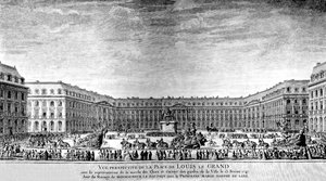 Place de Louis le Grand in Paris