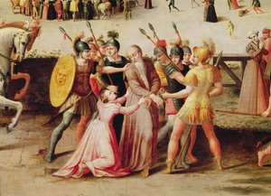 Die Verhaftung von Sir Thomas More 1535 (Detail) von Antoine Caron