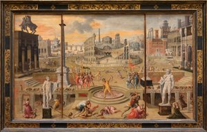 Die Massaker des Triumvirats von Antoine Caron
