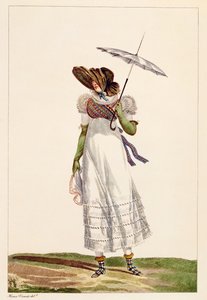Ein Sommerkleid für Damen, 1779 von Antoine Charles Horace Vernet