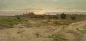 Die Marlgrube in Mulcent: Abend, nach 1857