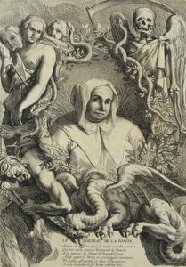 Porträt von La Voisin