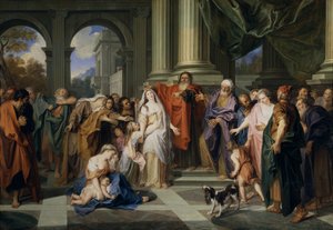 Susanna des Ehebruchs beschuldigt, 1695-1696 von Antoine Coypel