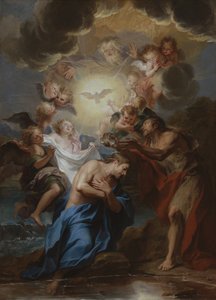 Die Taufe Christi von Antoine Coypel