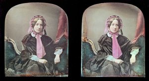 Porträt einer Frau von Antoine Francois Jean Claudet