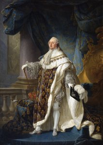 Ludwig XVI., König von Frankreich und Navarra, in seinem großen königlichen Kostüm 1779 von Antoine François Callet