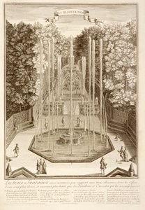 Die Drei Brunnen, Versailles, 1714