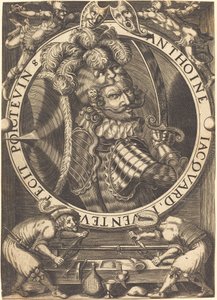 Selbstporträt (Die Visitenkarte von Anthoine Jacquard)