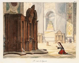 Wand in der Basilika St. Peter von Antoine Jean Baptiste Thomas