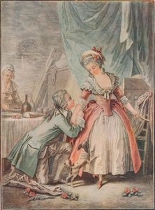 Der Falke von Antoine Jean Duclos