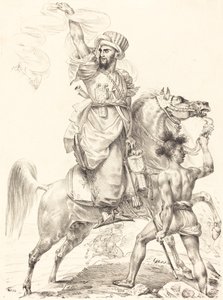Der Anführer der Mameluken zu Pferd von Antoine Jean Gros