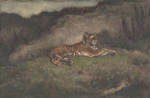 Tiger, 1810-75 von Antoine Louis Barye