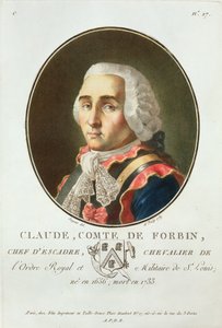 Claude (1656-1733) Comte de Forbin, 1789, aus 