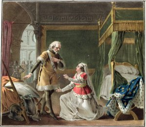 Die heldenhafte Hingabe von Marguerite von Provence (1219-95), 1787 von Antoine Louis Francois Sergent Marceau