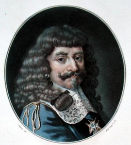 Heinrich von Lothringen, 1. Graf von Harcourt (1601-66), graviert von Ride, 1787 von Antoine Louis Francois after Sergent Marceau