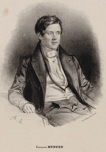 Porträt des Pianisten und Komponisten Franz Hünten 1793-1878 von Antoine Maurin