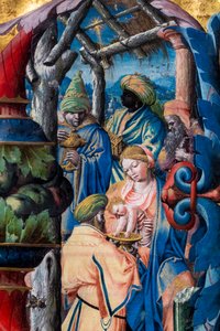 Die Anbetung der Könige von Antoine Olivier
