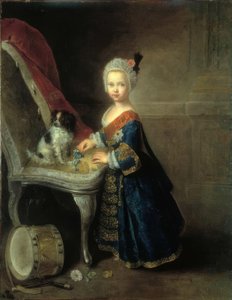 Friedrich II., Kronprinz mit Orden / Pesne von Antoine Pesne