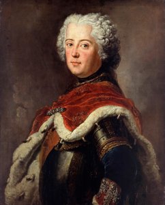 Porträt von Friedrich II. von Preußen von Antoine Pesne